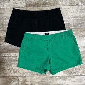 2 Pair J. Crew Factory Chino Shorts